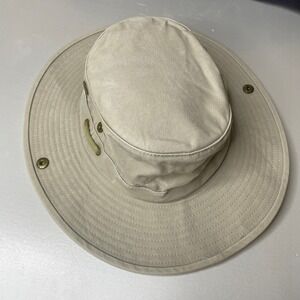 Biltmore Outdoor Adventure Hat Sun Protection Wide Brim Beige Boonie Fishing